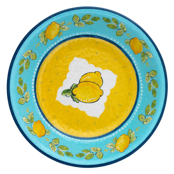 Le Cadeaux Salad Bowl Citrone Top View